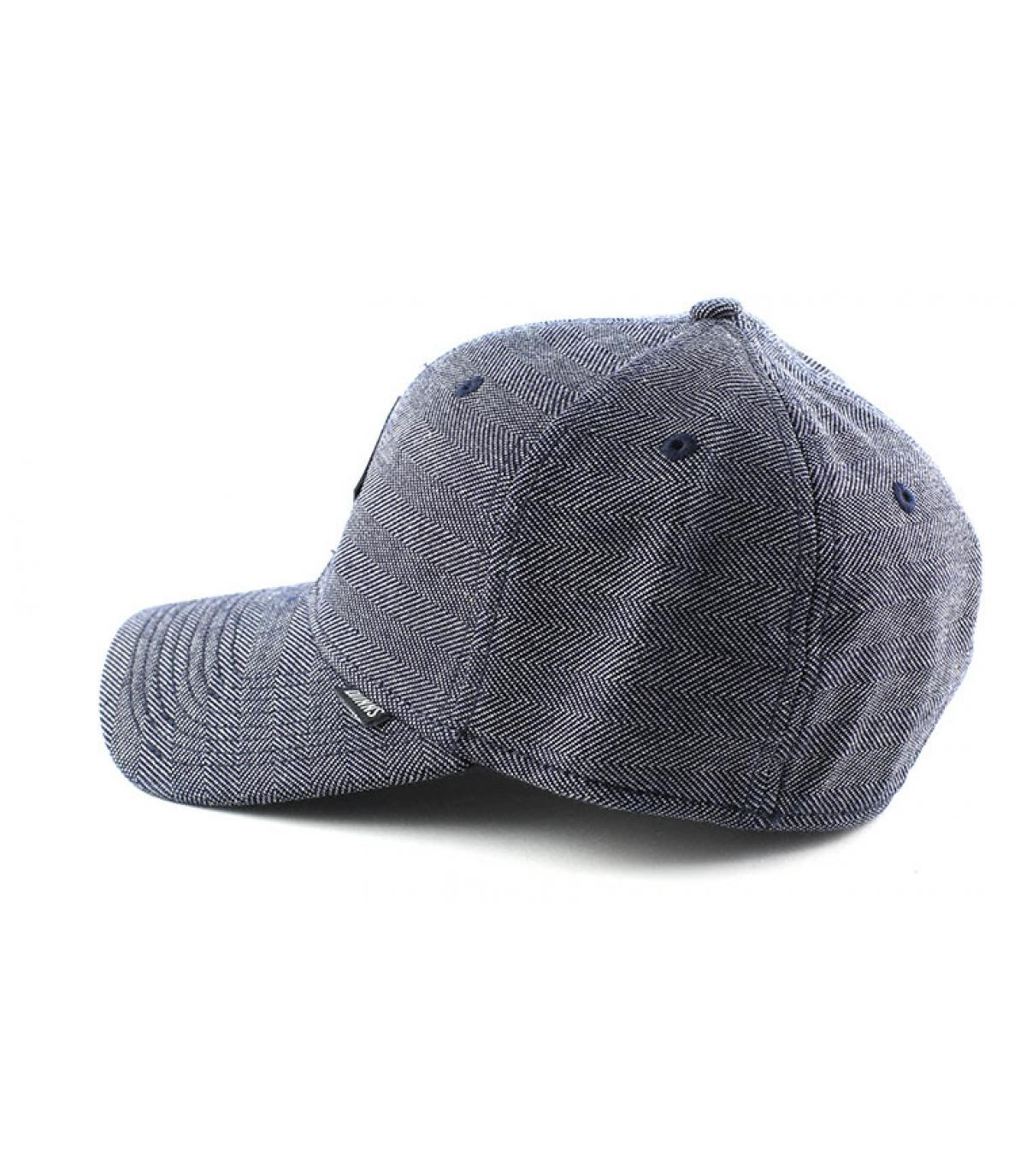 Djinns Herringbone curve cap